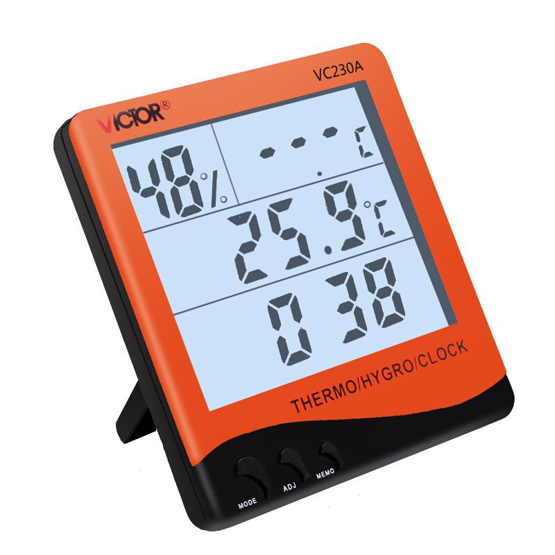 胜利仪器(victor)家用室内电子温湿度计vc230a|火焰探测器|热能控制